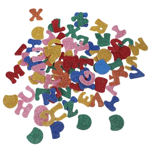 Abaodam 2Packungen Pack Bunte Glitzer Buchstaben Aufkleber Schaumstoff Sticker für DIY Bastelprojekte für Tagebücher und Kreative Dekorationen Abaodam 2Packungen Pack Bunte Glitzer Buchstaben Aufkleber Schaumstoff Sticker für DIY Bastelprojekte für Tagebücher und Kreative Dekorationen von Abaodam