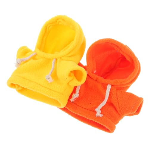 Abaodam 2St Plüschbärenkleidung Stofftier-Kapuzenpullover Damen Kaninchen Plüschpuppenkleidung Plüsch-Hoodies Plüschbär Kleidung Puppen Hoodie Puppen-Hoodie Kapuzenpullover mit Autoknopf Abaodam 2St Plüschbärenkleidung Stofftier-Kapuzenpullover Damen Kaninchen Plüschpuppenkleidung Plüsch-Hoodies Plüschbär Kleidung Puppen Hoodie Puppen-Hoodie Kapuzenpullover mit Autoknopf von Abaodam