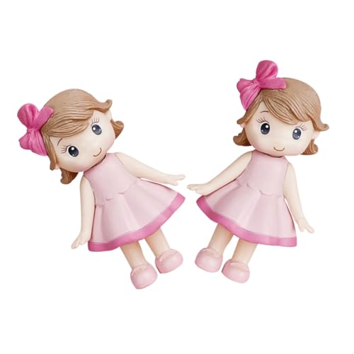 Abaodam 2Stücke Kuchendekoration Mit Schleife Mädchenfigur Für Geburtstagstorte Party Deko Und Heimakzent Exquisite Tortendeko Für Mädchenfeiern Abaodam 2Stücke Kuchendekoration Mit Schleife Mädchenfigur Für Geburtstagstorte Party Deko Und Heimakzent Exquisite Tortendeko Für Mädchenfeiern von Abaodam