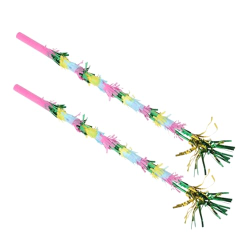 Abaodam 2Stücke Pinata Sticks für Kindergeburtstag Lustiges Partyspiel für Festliche Zusammenkünfte Einfache Handhabung Verbessert von Abaodam