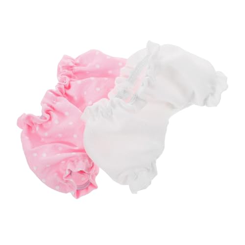 Abaodam 2pcs Puppe Kürbis Hosen Puppe Kleidung Zubehör Puppe Kostüm Puppe Dress Up Kleidung Puppe Zubehör Kleidung für Puppen Dolly Kleidung Puppenkleidung Kostüm Polyester von Abaodam