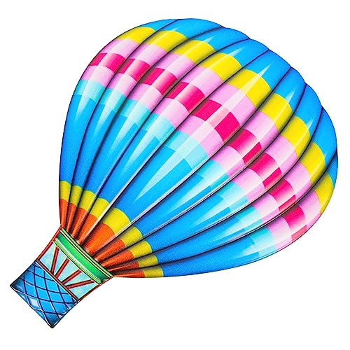 Abaodam 2St Heißluftballon aus Eisen Heißluftballon gerahmte Kunst Kunsthandwerk für Kinder Wohnkultur Ornament Wandschmuck aus Metall zum Aufhängen Garten Metallhandwerk Kinderzimmer von Abaodam