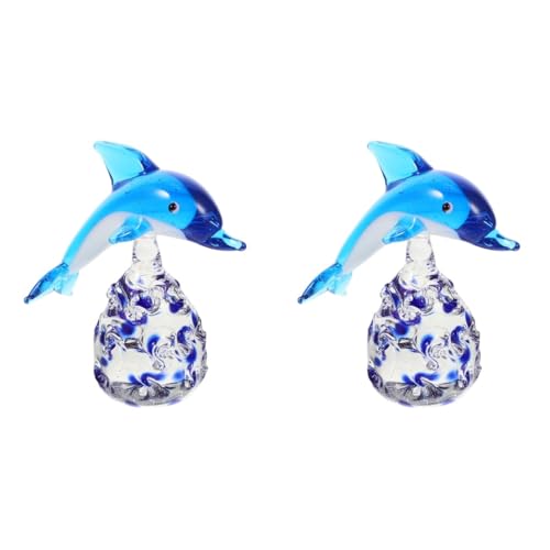 Abaodam 2st Kleine Delphinverzierung Minitiere Außendekorationen Esstisch Mittelstücke Perpetuum Mobile Delphin Aus Blauem Glas Willkommensschild Für Die Haustür Delfinschmuck Aus Glas Abaodam 2st Kleine Delphinverzierung Minitiere Außendekorationen Esstisch Mittelstücke Perpetuum Mobile Delphin Aus Blauem Glas Willkommensschild Für Die Haustür Delfinschmuck Aus Glas von Abaodam