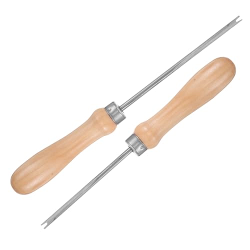 Abaodam 2stücke Baumwollfüllwerkzeug Mit Komfortablem Holzgriff Stopfgerät Für Puppen Und Plüschtiere Für Bastelprojekte Und Präzise Baumwollfüllung Abaodam 2stücke Baumwollfüllwerkzeug Mit Komfortablem Holzgriff Stopfgerät Für Puppen Und Plüschtiere Für Bastelprojekte Und Präzise Baumwollfüllung von Abaodam