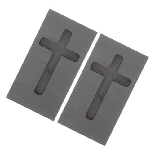 Abaodam 2stücke Hochtemperatur-Graphit-metallgussform Im Kreuzdesign Robuste Graphitformen Für Schmelzen Und Gießen Von Aluminium Und Anderen Metallen Für Schmuckherstellung Und Abaodam 2stücke Hochtemperatur-Graphit-metallgussform Im Kreuzdesign Robuste Graphitformen Für Schmelzen Und Gießen Von Aluminium Und Anderen Metallen Für Schmuckherstellung Und von Abaodam