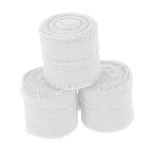 Abaodam 3 Rollen Schleife Geschenkband als Band für Blumenstrauß Hochzeitsdekorationen Geschenkverpackungszubehör Bänder Hochzeitsband Partyband Chiffon Beige Abaodam 3 Rollen Schleife Geschenkband als Band für Blumenstrauß Hochzeitsdekorationen Geschenkverpackungszubehör Bänder Hochzeitsband Partyband Chiffon Beige von Abaodam