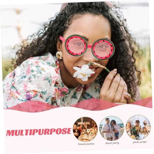 Abaodam 3 STÜCKE Lustige Wassermelonen Sonnenbrillen Hawaii Party Accessoires für Luau Frucht Motto Brillen für Vielseitige Sommerbrillen für Festivals und Kostümspaß Abaodam 3 STÜCKE Lustige Wassermelonen Sonnenbrillen Hawaii Party Accessoires für Luau Frucht Motto Brillen für Vielseitige Sommerbrillen für Festivals und Kostümspaß von Abaodam