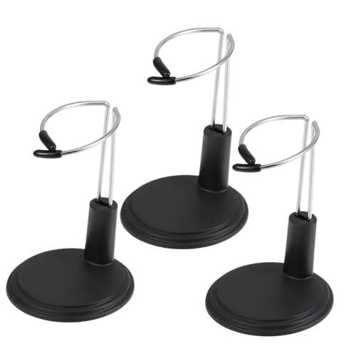 Abaodam 3 STÜCKE Puppenständer Schwarz Stabile Puppenhalter mit Breiter Basis Verformungsbeständig für Puppenvitrine Kinderspiele und Sammeldisplay Abaodam 3 STÜCKE Puppenständer Schwarz Stabile Puppenhalter mit Breiter Basis Verformungsbeständig für Puppenvitrine Kinderspiele und Sammeldisplay von Abaodam