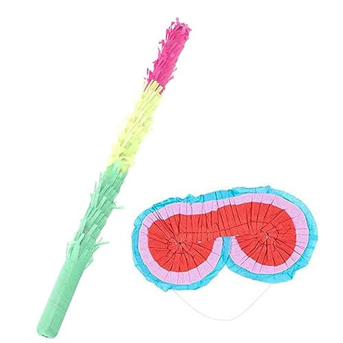 Abaodam 3 Sätze Piñata-stick Lustiges Spielspielzeug Karnevalsfest-requisite Jungs-spielzeug Festival-pinata-stick Party-piñata-brille Stöcke Kind Geburtstagsparty Liefert Mädchen Papier von Abaodam