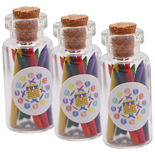 Abaodam 3 Satz Wachsmalstifte im Teiliges Mini Wachsmalstifte für Puppenhaus Dekoration Kreative Modellaccessoires für Diy Miniaturhäuser Abaodam 3 Satz Wachsmalstifte im Teiliges Mini Wachsmalstifte für Puppenhaus Dekoration Kreative Modellaccessoires für Diy Miniaturhäuser von Abaodam