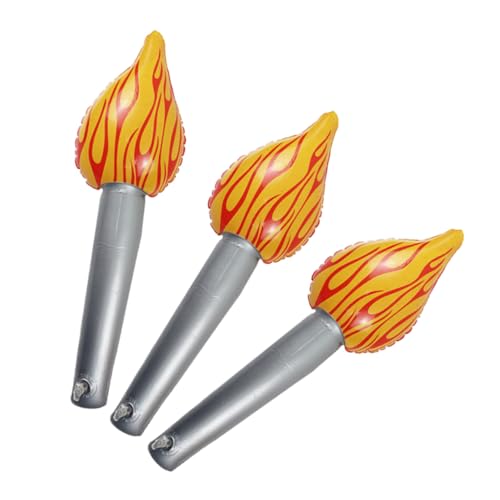 Abaodam 3 Stück Aufblasbarer Flammenballon Partydekorationen Zum Thema Sport Prop-fackel Multifunktionale Requisite -taschenlampe Aufblasbares Requisitenspielzeug Chocolate Pvc Abaodam 3 Stück Aufblasbarer Flammenballon Partydekorationen Zum Thema Sport Prop-fackel Multifunktionale Requisite -taschenlampe Aufblasbares Requisitenspielzeug Chocolate Pvc von Abaodam