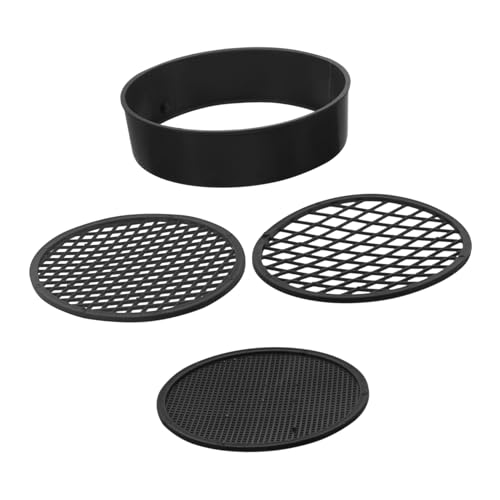 Abaodam 3 Stück Bodensieb Werkzeug Schüttelformen Für Epoxidharz Bonsai-erdschaufel Blumentopf-bildschirm Farbrüttlermaschine Bodensonde Für Bodenproben Schwarz Plastik Abaodam 3 Stück Bodensieb Werkzeug Schüttelformen Für Epoxidharz Bonsai-erdschaufel Blumentopf-bildschirm Farbrüttlermaschine Bodensonde Für Bodenproben Schwarz Plastik von Abaodam