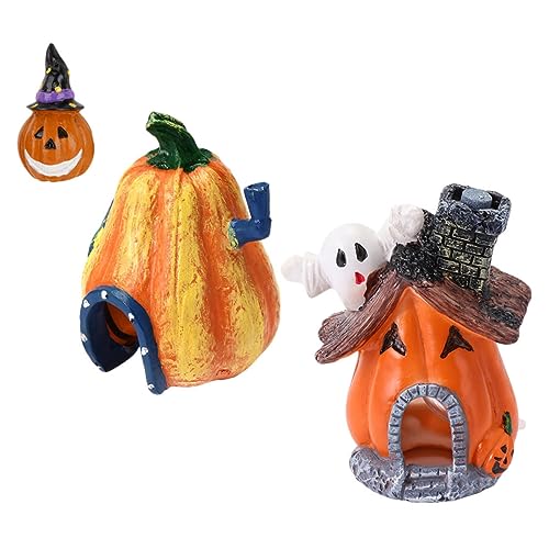 Abaodam 3 Stück Halloween Kürbis Aquarien Deko Resin Ornament für Fischbecken Festliche Gestaltung Sicher und Platzsparend für Aquarien und Tischdekoration Abaodam 3 Stück Halloween Kürbis Aquarien Deko Resin Ornament für Fischbecken Festliche Gestaltung Sicher und Platzsparend für Aquarien und Tischdekoration von Abaodam