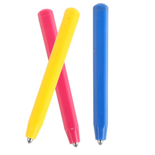 Abaodam 3 Stück Magnetische Zeichentafel Stifte Ergonomische Ersatzstifte für Schreib und Zeichenbrett Tragbar und Vielseitig Einsetzbar Verschiedenen Farben von Abaodam