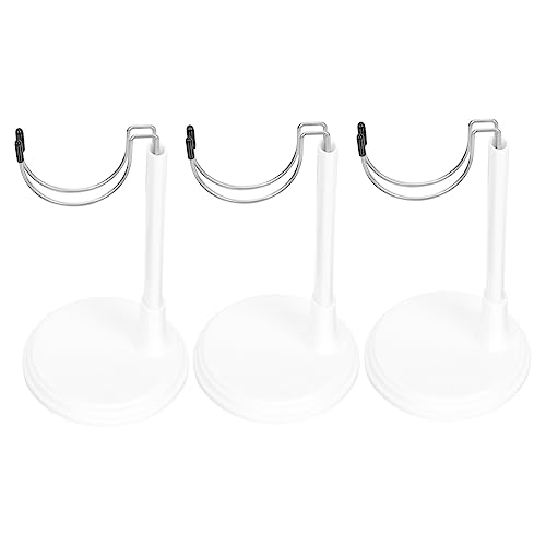 Abaodam 3 Stück Puppenständer Weiß Stabile Doll Display Halter für Figuren und Sammlerpuppen Einfach zu Bedienen Standfest Glatten Oberflächen für Präsentation und Abaodam 3 Stück Puppenständer Weiß Stabile Doll Display Halter für Figuren und Sammlerpuppen Einfach zu Bedienen Standfest Glatten Oberflächen für Präsentation und von Abaodam