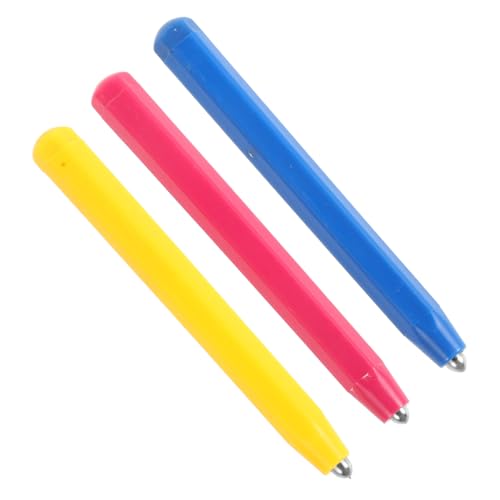 Abaodam 3 Stück Stahlkugelstift Magnetstift Zeichnung Schreibtafelstift Schreiben Stift für Zeichenbrett Magnet-Zeichenbrettstift Stifte für Magnetzeichenbretter Stiftersatz Plastik von Abaodam
