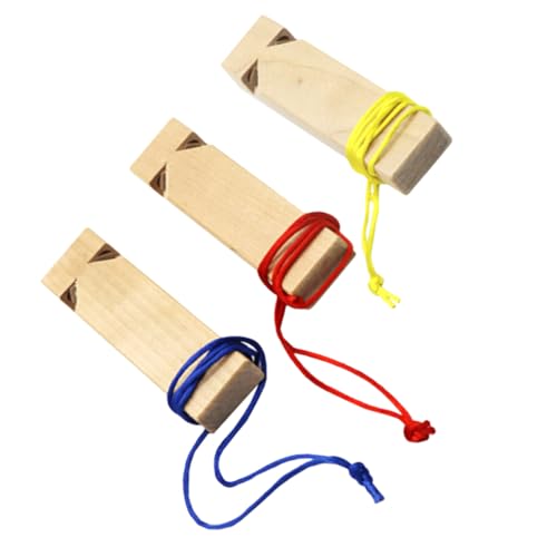 Abaodam 3 Stück Teiliges Holzpfeifen DIY für Partys mit Zufälliger Schnurfarbe Partyzubehör für Kleine Zugliebhaber Zufällige Farbe Zufällige Farbe Abaodam 3 Stück Teiliges Holzpfeifen DIY für Partys mit Zufälliger Schnurfarbe Partyzubehör für Kleine Zugliebhaber Zufällige Farbe Zufällige Farbe von Abaodam