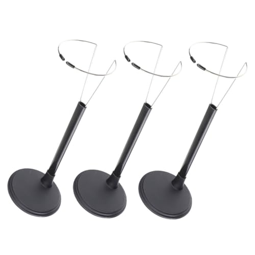 Abaodam 3 Stück Teiliges Puppenständer Verstellbare Höhe Stabiler Schwarzer Doll Support Holder für Puppen und Figuren Vielseitig Nutzbar zur Sicheren Präsentation und Aufbewahrung Abaodam 3 Stück Teiliges Puppenständer Verstellbare Höhe Stabiler Schwarzer Doll Support Holder für Puppen und Figuren Vielseitig Nutzbar zur Sicheren Präsentation und Aufbewahrung von Abaodam