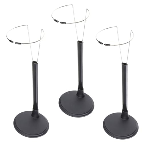 Abaodam 3 Stück Verstellbare Puppenständer aus Schwarzem Hohe Figurenhalter für Stabile Präsentation von Spielzeugpuppen für Sammler und Kinderzimmer Kompatibel mit Verschiedenen Abaodam 3 Stück Verstellbare Puppenständer aus Schwarzem Hohe Figurenhalter für Stabile Präsentation von Spielzeugpuppen für Sammler und Kinderzimmer Kompatibel mit Verschiedenen von Abaodam