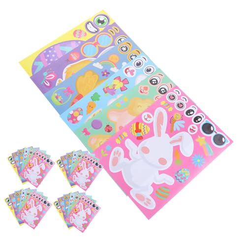 Abaodam 30 Blatt Auferstehungs-Puzzle-Aufkleber Cute Sticker süße Sticker Osterzeit Sticker Osterparty Dekoration Osterhasen-Aufkleber wandtattoo Hause Kupferplattenaufkleber Abaodam 30 Blatt Auferstehungs-Puzzle-Aufkleber Cute Sticker süße Sticker Osterzeit Sticker Osterparty Dekoration Osterhasen-Aufkleber wandtattoo Hause Kupferplattenaufkleber von Abaodam