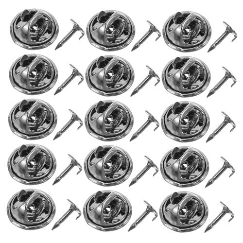 Abaodam 30 Sätze Metallische Butterfly Clips Pin Backs für DIY Bastelarbeiten Teiliges für Anstecknadeln Broschen und Schmuckherstellung Hochwertige und Sichere Befestigungen für Kreative Abaodam 30 Sätze Metallische Butterfly Clips Pin Backs für DIY Bastelarbeiten Teiliges für Anstecknadeln Broschen und Schmuckherstellung Hochwertige und Sichere Befestigungen für Kreative von Abaodam