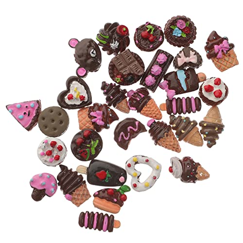 Abaodam 30 Stück Teiliges Künstliches Dessert Deko aus Stabilem Harz Realistische Simulationskuchen und Kekse Foto Requisiten und DIY Zubehör für Küche Fest und Bastelprojekte Abaodam 30 Stück Teiliges Künstliches Dessert Deko aus Stabilem Harz Realistische Simulationskuchen und Kekse Foto Requisiten und DIY Zubehör für Küche Fest und Bastelprojekte von Abaodam
