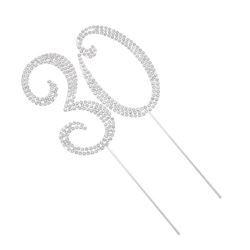 Abaodam 30-jähriger Kucheneinsatz Kucheneinsätze Happy Jubiläumskuchen -Topper Kuchendekoration für die Babyparty Tortendekorationen zum Hochzeitstag Kuchentopper Aluminiumlegierung Silber Abaodam 30-jähriger Kucheneinsatz Kucheneinsätze Happy Jubiläumskuchen -Topper Kuchendekoration für die Babyparty Tortendekorationen zum Hochzeitstag Kuchentopper Aluminiumlegierung Silber von Abaodam
