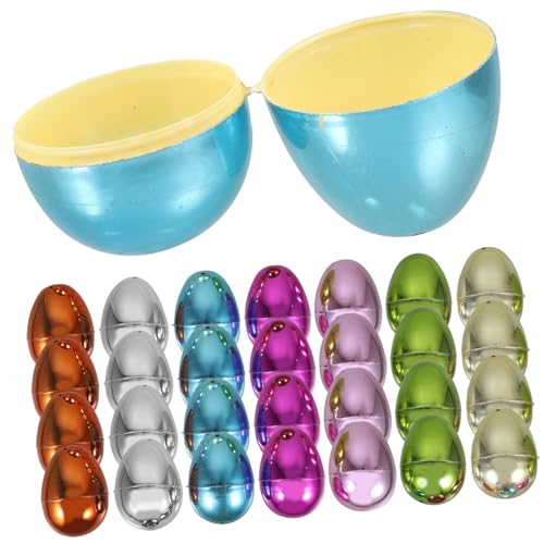 Abaodam 30Stücke Befüllbare Ostereier Dekorationen Für Süßigkeiten Und Partyverpackungen Vielseitig Einsetzbar Für Ostern Und Feste Abaodam 30Stücke Befüllbare Ostereier Dekorationen Für Süßigkeiten Und Partyverpackungen Vielseitig Einsetzbar Für Ostern Und Feste von Abaodam