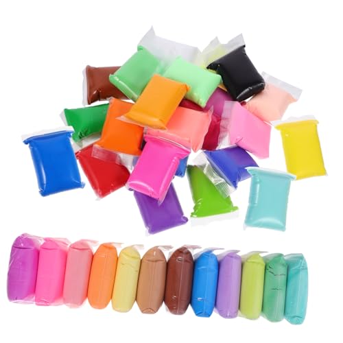 Abaodam 36Packungen DIY Modelliermasse Ultraleichte Farbige Knete für Kreatives Sicher und Hygienisch für Fantasie und Kreativität von Abaodam