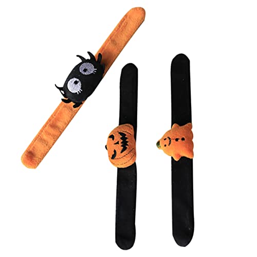 Abaodam 3St Halloween-Ring Kürbis- Hundebandana Kürbis-Slap-Armbänder Aufkleber Party-Slap-Armbänder Reize halloween gadget halloween costume Halloween-Party- Spinnendekor Plüsch Abaodam 3St Halloween-Ring Kürbis- Hundebandana Kürbis-Slap-Armbänder Aufkleber Party-Slap-Armbänder Reize halloween gadget halloween costume Halloween-Party- Spinnendekor Plüsch von Abaodam