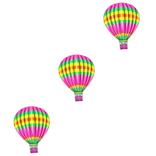 Abaodam 3St Heißluftballon aus Eisen Wohnkultur Heißluftballon-Wanddekorationen Gartenwandornament Heißluftballon-Anhänger aus Eisen wand metall heißluftballon anhänger Haushalt Skulptur von Abaodam