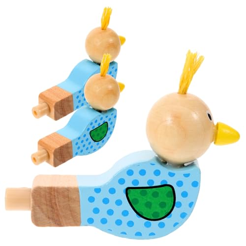 Abaodam 3St Vogelpfeife aus Holz Holzpfeife Badespielzeug für Wasserpfeifenspielzeug Spielzeug mit Musikpfeifen Pfeifen für Kinder der Vogel Musikinstrument kleines Spielzeug hölzern von Abaodam