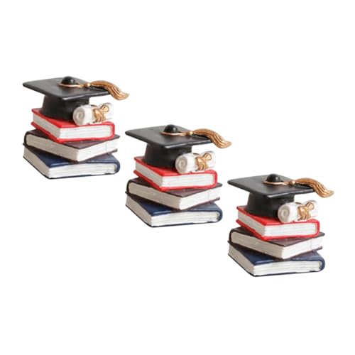 Abaodam 3stücke Abschlussfeier Cupcake Topper Mit Doktorhut Und Buch Dekoration Für Graduation Party Kuchen Und Feiern Versatile Tischdeko Für Festliche Anlässe Abaodam 3stücke Abschlussfeier Cupcake Topper Mit Doktorhut Und Buch Dekoration Für Graduation Party Kuchen Und Feiern Versatile Tischdeko Für Festliche Anlässe von Abaodam