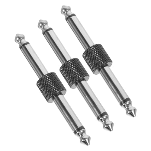 Abaodam 3Stücke Gitarrenpedal Connector Gerade Pedal Kupplung für Gitarrenzubehör Stabil und Langlebig für Musiker und Elektronische Keyboards Abaodam 3Stücke Gitarrenpedal Connector Gerade Pedal Kupplung für Gitarrenzubehör Stabil und Langlebig für Musiker und Elektronische Keyboards von Abaodam