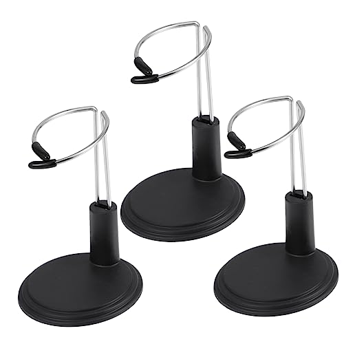 Abaodam 3Stücke Puppenständer für Spielzeugpuppen Stabiler Halter für Puppenhauszubehör und Spielzeugfiguren Langlebig und Robust für Präsentation von Abaodam