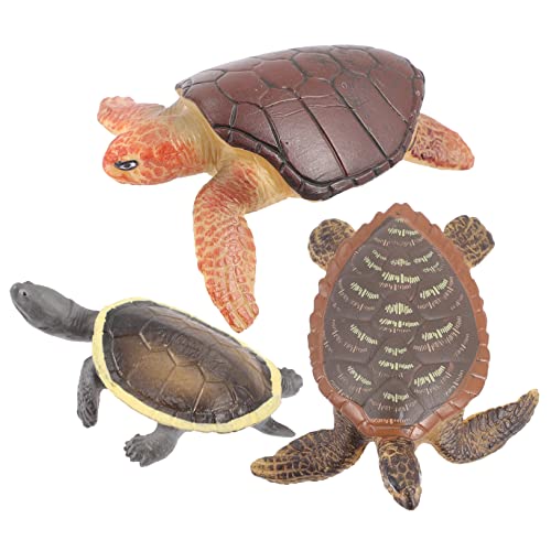 Abaodam 3Stücke Teiliges Schildkrötenmodell Realistische Miniatur Schildkrötenfiguren aus Hochwertigem Material für Garten und Tischdekoration als für Abaodam 3Stücke Teiliges Schildkrötenmodell Realistische Miniatur Schildkrötenfiguren aus Hochwertigem Material für Garten und Tischdekoration als für von Abaodam
