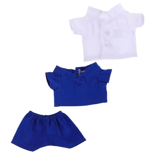 Abaodam 3stücke Teiliges Set Süßer Plüschtier-arztkostüm-Outfit Für Bären DIY Kleidung Für Stofftiere Accessoires Für Puppen Und Kuscheltiere Zum Verkleiden Abaodam 3stücke Teiliges Set Süßer Plüschtier-arztkostüm-Outfit Für Bären DIY Kleidung Für Stofftiere Accessoires Für Puppen Und Kuscheltiere Zum Verkleiden von Abaodam