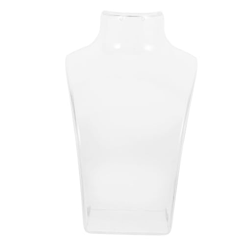 Abaodam 3stücke Transparenter -ausstellungsständer Für Schmuck Halsketten Und Ohrringe Organizer Büste Für Anhänger Tischhalter Für Einzelhandel Zuhause Handwerk von Abaodam