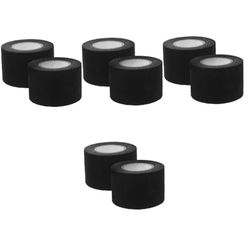 Abaodam 4 Sätze Hochtemperaturbeständiges Isolationsband Gewebe-elektroband Farbig Automobil Elektrisches Band Stoff-elektroband Klebeband Nutzen Flanell Black 2 Rollen * 4 von Abaodam