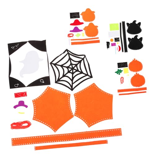 Abaodam 4 Sets Halloween Handgemachte DIY Süßigkeitentüten Halloween Dekorationen Indoor Halloween Snacks Tasche Halloween Party Taschen Die Tragetasche Halloween Goodie Bags Halloween Abaodam 4 Sets Halloween Handgemachte DIY Süßigkeitentüten Halloween Dekorationen Indoor Halloween Snacks Tasche Halloween Party Taschen Die Tragetasche Halloween Goodie Bags Halloween von Abaodam
