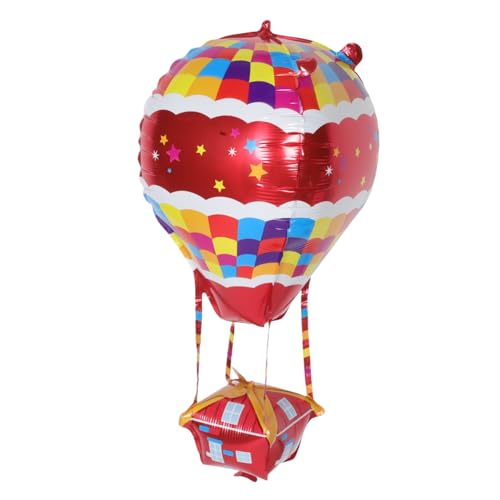 Abaodam 4 Stück Aluminium-babyparty-luftballons, Cartoon-luftballons, Geburtstagsfeier-layout-luftballons, Heißluftballon, Modellierballons, Party-heißluftballons, Dekorationen Abaodam 4 Stück Aluminium-babyparty-luftballons, Cartoon-luftballons, Geburtstagsfeier-layout-luftballons, Heißluftballon, Modellierballons, Party-heißluftballons, Dekorationen von Abaodam
