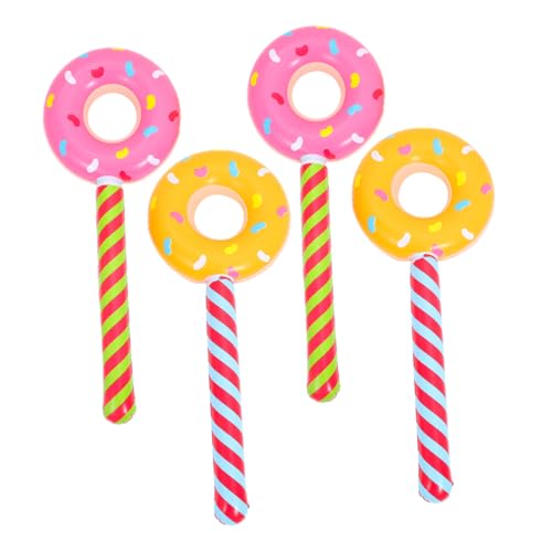 Abaodam 4 Stück Aufblasbare Donut Luftballons Für Donut Lollipop Sticks Partydekorationen Für Geburtstagsfeiern Candyland Themen Aktivitäten Abaodam 4 Stück Aufblasbare Donut Luftballons Für Donut Lollipop Sticks Partydekorationen Für Geburtstagsfeiern Candyland Themen Aktivitäten von Abaodam
