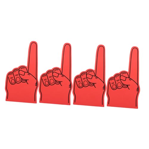 Abaodam 4 Stück Cheerleading Requisiten für Sportveranstaltungen Lebendige Partyaccessoires für Fußball Basketball und Schul Events von Abaodam