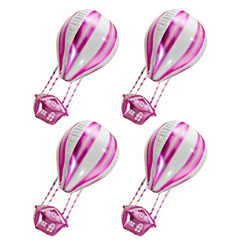 Abaodam 4 Stück Heißluftballon Dekoration Geburtstagsfeier Ballon Füller Tank Auto Ballongas luftballons aufkleber Ballon aus Aluminiumfolie Heißluftballon-Dekorationen Rosa Abaodam 4 Stück Heißluftballon Dekoration Geburtstagsfeier Ballon Füller Tank Auto Ballongas luftballons aufkleber Ballon aus Aluminiumfolie Heißluftballon-Dekorationen Rosa von Abaodam