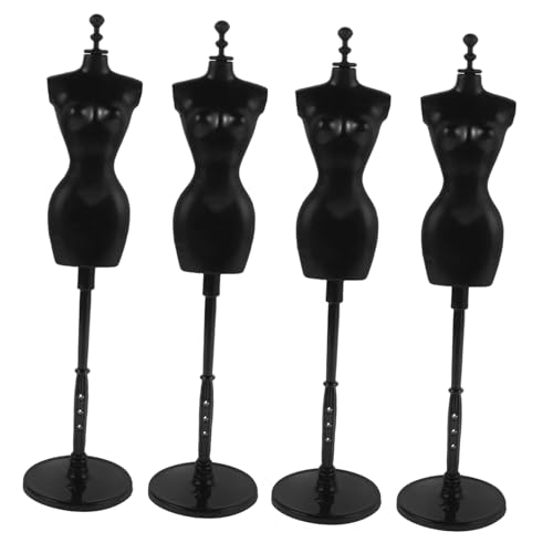 Abaodam 4 Stück Kielmodellständer kleiderständer kleiderstander Stabiler Puppenständer Puppenmode Aufsteller Kleidung Halter Kleiderform Puppenschaufensterpuppe für Kleidung Plastik Black Abaodam 4 Stück Kielmodellständer kleiderständer kleiderstander Stabiler Puppenständer Puppenmode Aufsteller Kleidung Halter Kleiderform Puppenschaufensterpuppe für Kleidung Plastik Black von Abaodam