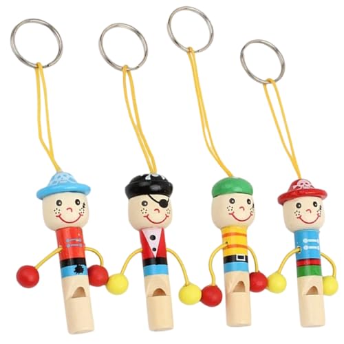 Abaodam 4 Stück Pfeife musikinstrumente holzspielzeug piratin zubehör zabawki stymulujące rozwój holzflöte Kinderinstrument frühpädagogische Instrumente hölzern Abaodam 4 Stück Pfeife musikinstrumente holzspielzeug piratin zubehör zabawki stymulujące rozwój holzflöte Kinderinstrument frühpädagogische Instrumente hölzern von Abaodam