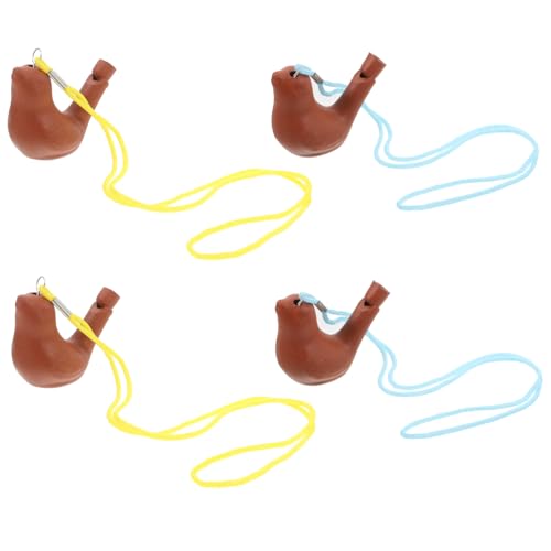 Abaodam 4 Stück Sand-wasservogelpfeife Krachmacher-party Kinderpfeife Pfeifen Blasen Lustige Pfeife Vogellärmmacher Süße Pfeife Zisha-keramik Light Brown Abaodam 4 Stück Sand-wasservogelpfeife Krachmacher-party Kinderpfeife Pfeifen Blasen Lustige Pfeife Vogellärmmacher Süße Pfeife Zisha-keramik Light Brown von Abaodam
