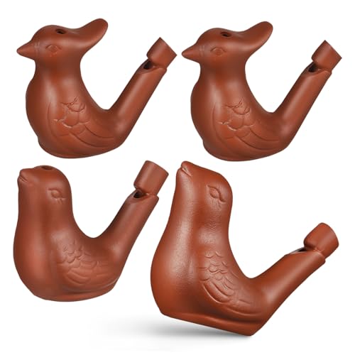 Abaodam 4 Stück Sand-wasservogelpfeife Papageienrohr Für Vogelkäfige Glocke Vogelförmige Pfeifen Figur Zappeln Vogel- Aus Ton Musical Albern Zisha-keramik Coffee Abaodam 4 Stück Sand-wasservogelpfeife Papageienrohr Für Vogelkäfige Glocke Vogelförmige Pfeifen Figur Zappeln Vogel- Aus Ton Musical Albern Zisha-keramik Coffee von Abaodam