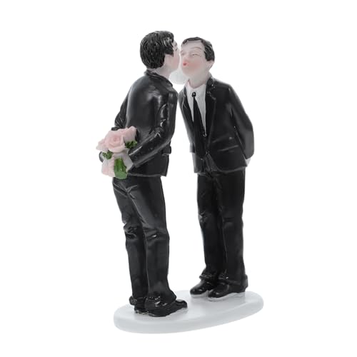 Abaodam 4 Stück Schwule Kuchendekoration Braut- Kuchendeckel Kuchendekorationen Hochzeitstorte Topper Kuchenstand Essbar Hochzeitstortenständer Make-up-tortenaufsätze Figur Harz Abaodam 4 Stück Schwule Kuchendekoration Braut- Kuchendeckel Kuchendekorationen Hochzeitstorte Topper Kuchenstand Essbar Hochzeitstortenständer Make-up-tortenaufsätze Figur Harz von Abaodam