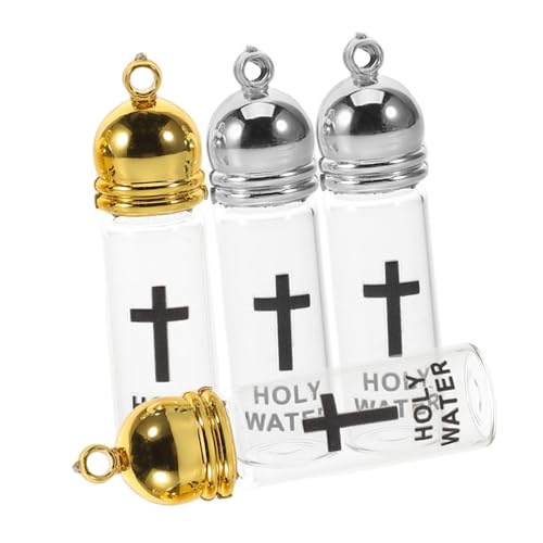 Abaodam Mini-weihwasserflaschen Aus Glas Taufritualflaschen Für Katholische Heimdekorationen Abaodam Mini-weihwasserflaschen Aus Glas Taufritualflaschen Für Katholische Heimdekorationen von Abaodam